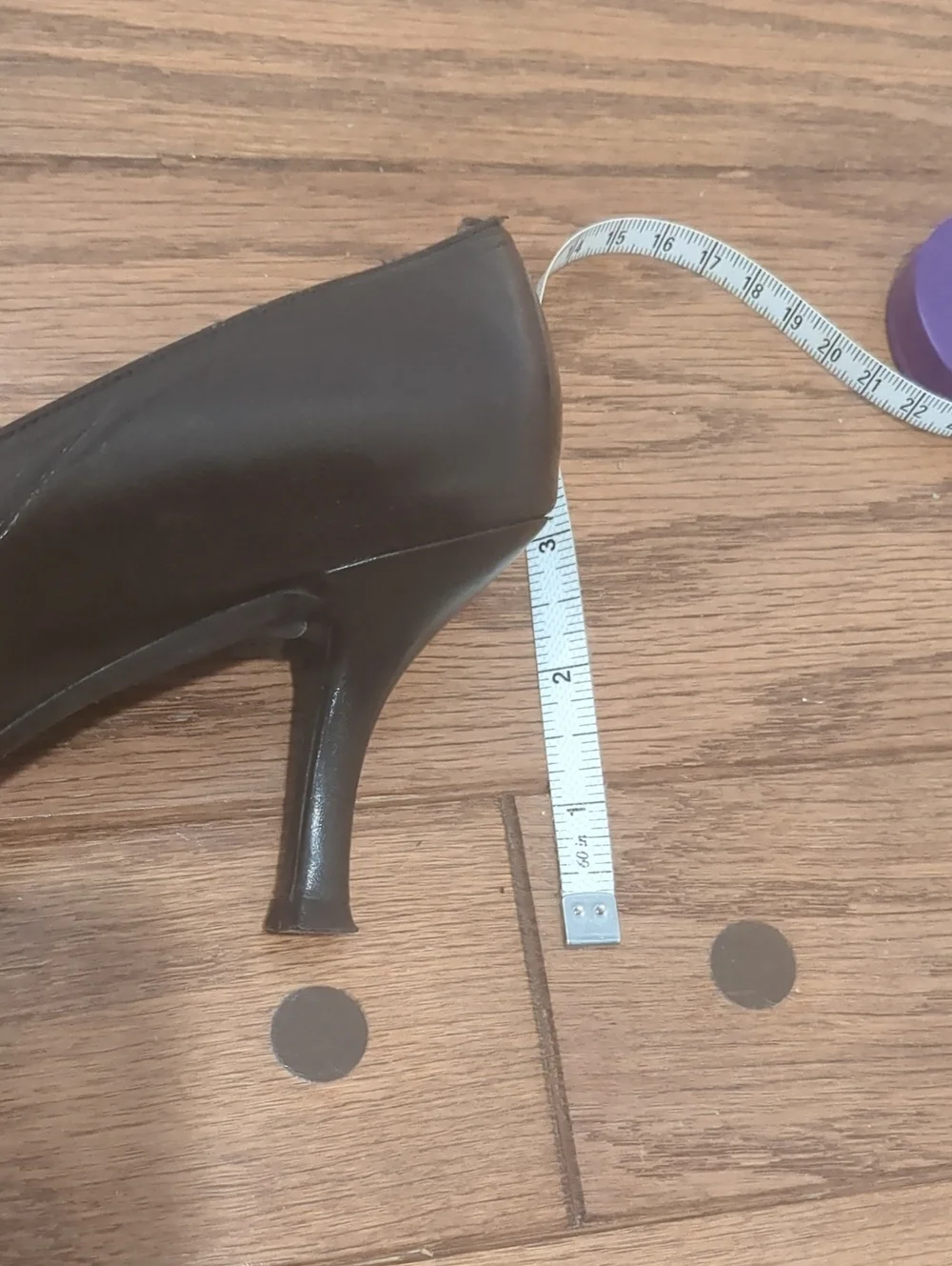 Stuart Weitzman Classic Brown Pointed-Toe Leather Pumps Heel 5.5